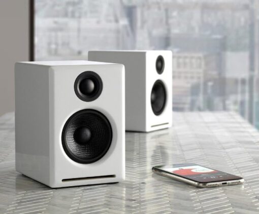 Audioengine A2+ Desktop 24 Bit Wireless Bluetooth Desktop Speakers - 60W Computer Speakers for Music and Gaming - Image 7