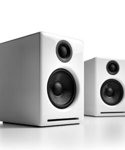 Audioengine A2+ Desktop 24 Bit Wireless Bluetooth Desktop Speakers - 60W Computer Speakers for Music and Gaming