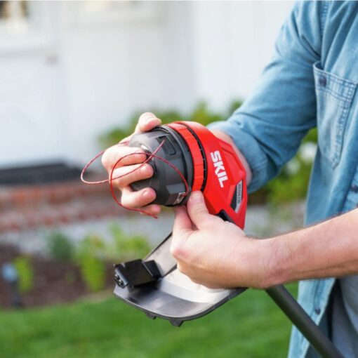 SKIL CB7478C-11 PWR CORE 40 Brushless 40V 14" String Trimmer and Leaf Blower Combo Kit with 2.5Ah Battery and Charger - Image 2