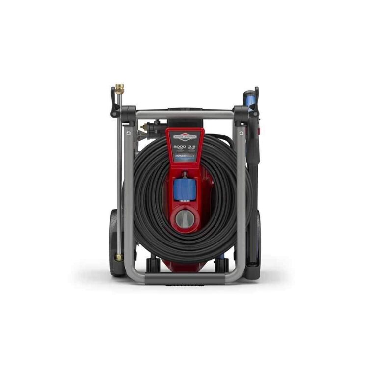 Briggs & Stratton S2000P 2000 MAX PSI at 1.1 GPM Electric Pressure Washer with Power flow+ Technology, Model 020667 - Image 4