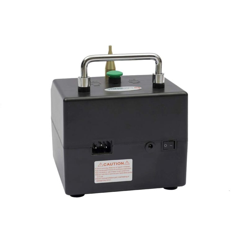 Electric Air Balloon Pump, B23 Lagenda Portable Electric Balloon Pump Balloon Inflator Party Air Blower Electric Balloon Blower Pump with Timer Battery for Party Events Decoration - Image 9