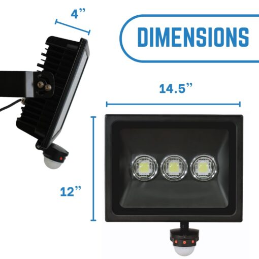 STARTLE 360 LED Military Grade Security Light | Outdoor Motion Detection Home Security Flood Light | Brightest LED Security Floodlight Motion Sensor Light |Security Motion Detector Anti-Theft Light | - Image 4