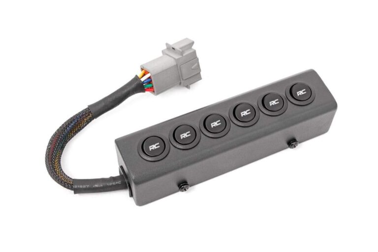 Rough Country 6-Gang Switch Panel & Relay System - Universal MLC-6 Light & Accessory Controller for Truck, Jeeps, UTV - Image 3