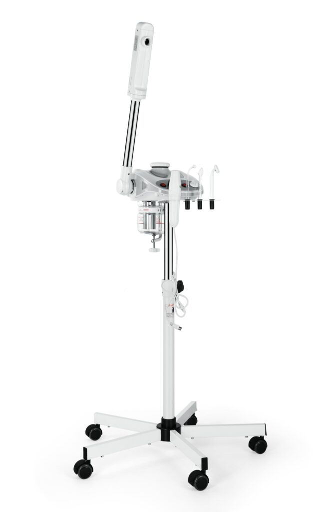 Salonsunny 3 in 1 Professional Facial Steamer & Magnifying LED Lamp & High Frequency Esthetician Spa Equipment - Image 7