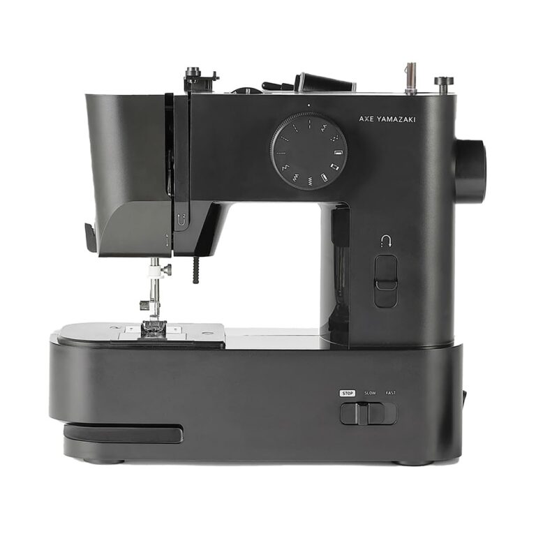 AXE Yamazaki sewing machines MM-10 | Sewing machine For Beginners,Foot Pedal, Designed by JAPAN,Mini sewing machine,Lightweight Portable & Great for Beginners,