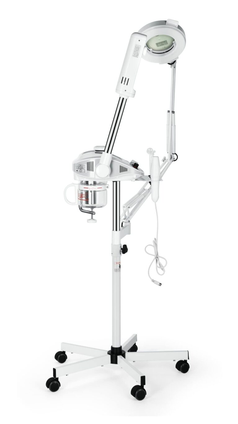 Salonsunny 3 in 1 Professional Facial Steamer & Magnifying LED Lamp & High Frequency Esthetician Spa Equipment - Image 8