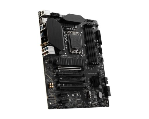 MSI PRO Z790-VC WiFi ProSeries Motherboard (Support 14th/13th/12th Gen Intel Processors, LGA 1700, DDR5, PCIe 5.0, M.2 Slots, 2.5Gbps LAN, USB 3.2 Gen2, HDMI/DP, Wi-Fi 7, Bluetooth 5.4, ATX) - Image 3