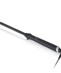 ghd Thin Wand Hair Curler ― 0.5" Hair Curler Wand with Safer-for-Hair Styling Tool Temperature, Perfect Curling Wand to Create Tight Curls in Seconds with All Day Curl Hold ― Black