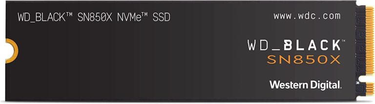 Western Digital 4TB SN850X M.2 2280 Gaming SSD Built-in NVMe PCIe Gen4x4 Read Up to 7300MB/s Write Up to 6600MB/s WDBB9G0040BNC [Parallel Import]