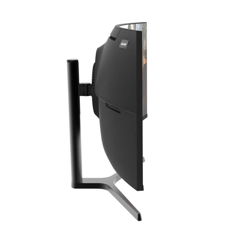 Gawfolk 34 Inch Ultrawide Curved 180Hz Gaming Computer Monitor 1000R PC screen 21:9 UWQHD (3440x1440) ,1ms,100%sRGB,Adaptive Sync,Display Port、HDMI,Liftable Stand,Wall Mount Compatible 75*75mm-Black - Image 2