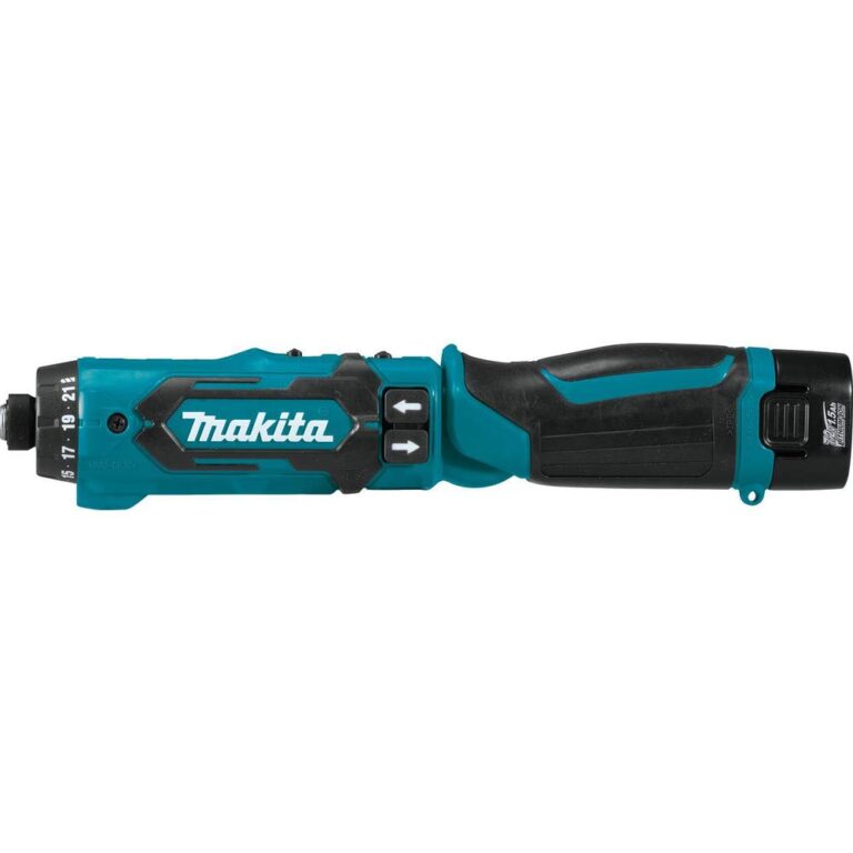 Makita DF012DSE 7.2V Lithium-Ion Cordless 1/4" Hex Driver-Drill Kit with Auto-Stop Clutch - Image 6