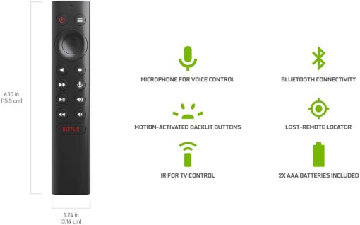 NVIDIA SHIELD Android TV Pro Streaming Media Player; 4K HDR movies, live sports, Dolby Vision-Atmos, AI-enhanced upscaling, GeForce NOW cloud gaming, Google Assistant Built-In, Works with Alexa - Image 6