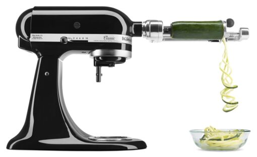 KitchenAid Classic Series 4.5 Quart Tilt-Head Stand Mixer K45SS, Onyx Black - Image 5