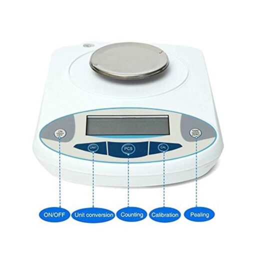 Precision Jewelry Scale Laboratory Precision Weighing Electronic Scale high Precision Scientific Laboratory Digital Analysis Electronic Balance 3000g*0.01g(1000g*0.01g) - Image 3