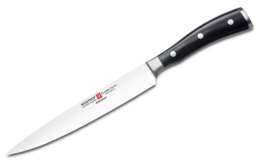 Wüsthof Classic IKON 6" Utility Knife, Black