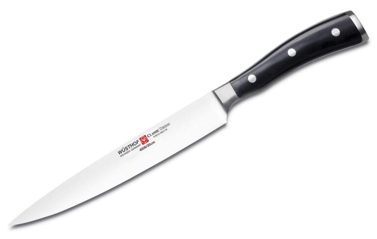 Wüsthof Classic IKON 6" Utility Knife, Black