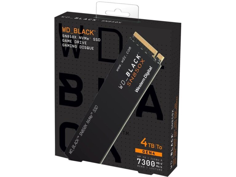 Western Digital 4TB SN850X M.2 2280 Gaming SSD Built-in NVMe PCIe Gen4x4 Read Up to 7300MB/s Write Up to 6600MB/s WDBB9G0040BNC [Parallel Import] - Image 2