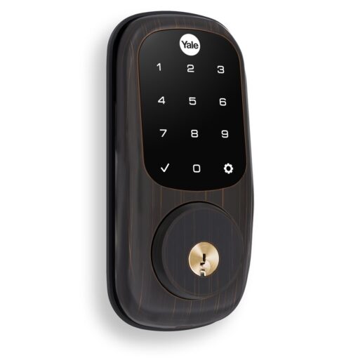 Yale Touchscreen Deadbolt with Z-Wave in Oil Rubbed Bronze - Image 5