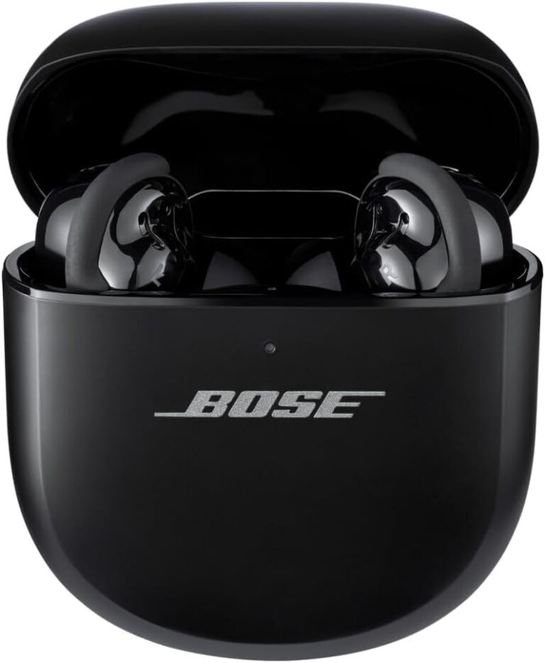 Bose QuietComfort Ultra Bluetooth Earbuds, Wireless Earbuds with Spatial Audio and World-Class Active Noise Cancellation, Deep Bass, Up to 6 Hours of Playtime, Black - Image 4