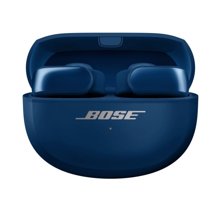 Bose Ultra Open Bluetooth Earbuds, True Wireless Earbuds with OpenAudio for Awareness, Clip On Design for Comfort, Immersive Audio, Up to 48 Hrs of Playtime, Lunar Blue - Limited Edition Color - Image 2