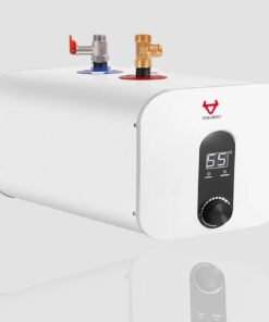 VINABUKS Electric Water Heater Smart 3.3 Gallon Point of Use Hot Water Heaters 120V US Safty Plug Boiler Wash Under Sink (15L)
