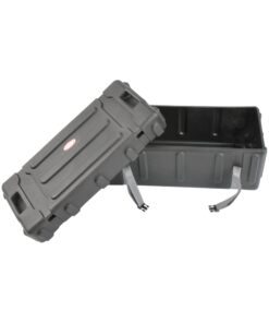 SKB 1SKB-DH3315W Durable Plastic Mid Sized Drum Hardware Case with Convenient Pull Out Handle, Heavy Duty Nylon Web Strap, and Built In Roller Wheels