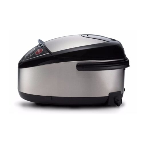Tiger Corporation JAX-T10U-K 5.5-Cup (Uncooked) Micom Rice Cooker with Food Steamer & Slow Cooker, Stainless Steel Black - Image 6