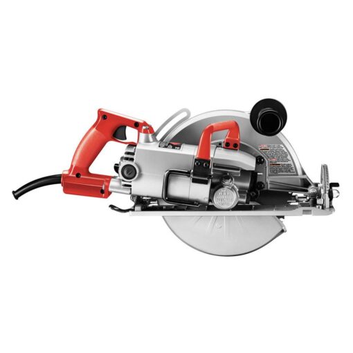 SKILSAW SPT70WM-01 15 Amp 10-1/4" Magnesium SAWSQUATCH Worm Drive Circular Saw,Silver - Image 2