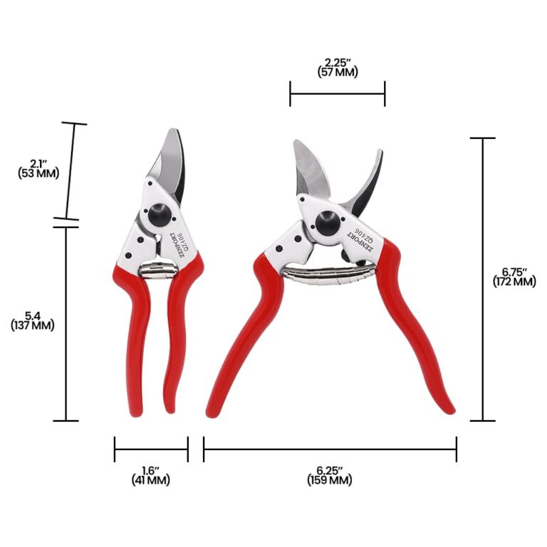 Zenport QZ406-10PK Pruning Shear, Red - Image 2