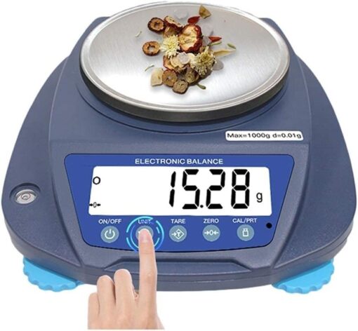 Digital Electronic Scales Display Multifunctional Food Calculation Weight Shop Market High Precision Home(1000g/0.01g)