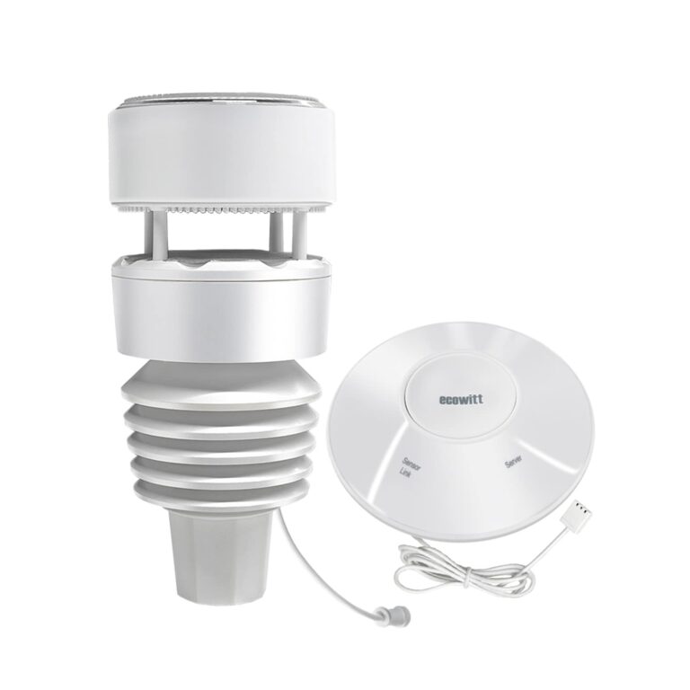ECOWITT Wittboy Weather Station GW2001, Includes GW2000 Wi-Fi IoT Hub and WS90 7-in-1 Outdoor Solar Powered Weather Sensor, Supports WU/WeatherCloud/Wow/Ecowitt Servers, 915 MHz