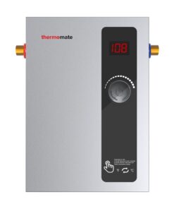 thermomate Tankless Water Heater Electric, 8kW at 240 Volt, On Demand Instant Hot Water Heater for Point of Use, Self-Modulating Save Energy, Save Space, 1.56GPM at 35°F Rise