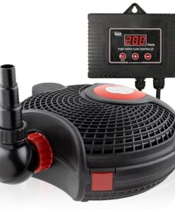 Alpine Corporation Eco-Sphere Energy-Saving 5400GPH Pond Pump with Controller and 33-ft. Cord