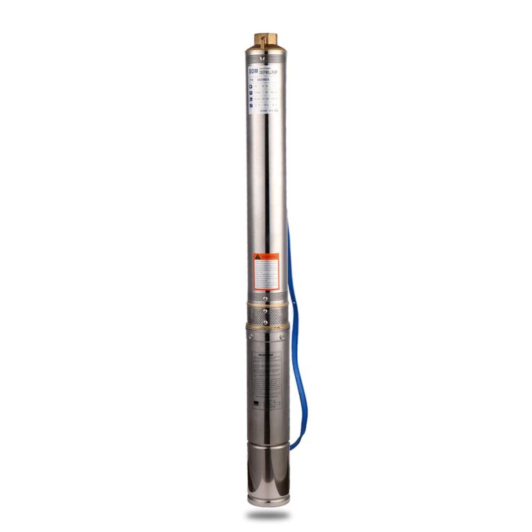 SHYLIYU Submersible Pumps 3" OD Pipe 110V/60HZ 0.25KW 0.33HP Stainless Steel Deep Well Pump 1" Outlet Submersible Bore Pump Deep Well Pump with Control Box for Industrial and Home Use - Image 2