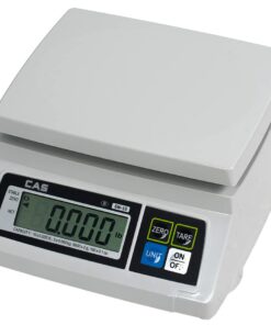 SW Series Electronic Price Computing Scale with Stainless Steel Platter for Accurate Weighing - Ideal for Restaurants, Bakeries, Farmer Markets (Available in 4 Capacities & 4 Weight Modes)
