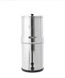 Travel Berkey Gravity-Fed Water Filter with 2 Black Berkey Elements–Enjoy Potable Water While Camping, RVing, Off-Grid, Emergencies, Every Day at Home