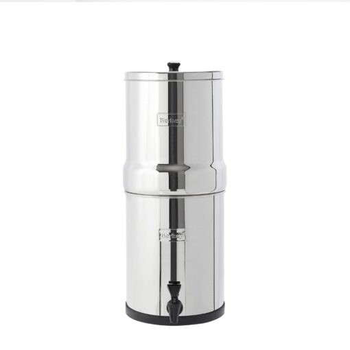 Travel Berkey Gravity-Fed Water Filter with 2 Black Berkey Elements–Enjoy Potable Water While Camping, RVing, Off-Grid, Emergencies, Every Day at Home