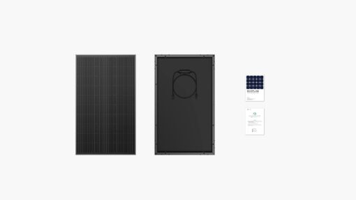 EF ECOFLOW 2PCS 100W 12V Solar Panels, High Efficiency Monocrystalline PV Modules, IP68 Waterproofing, Ideal for RV& Marine Rooftop, Farm Battery, Power Kits & Ecosystem - Image 3