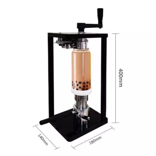 Vituord Tin Can Seamer Machine, Jars Press Sealing Hand Tool, Height Adjustable, with Fixed Base, for Jars with a Height of 30-170mm, Diameter 55 Mm/2.2 Inch - Image 4