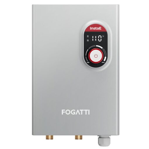 FOGATTI Tankless Water Heater Electric, Up to 3.3 GPM, 14kW 240V On-Demand Instant Endless Water Heater, ETL Certified, 2-3 Point of Use Hot Water