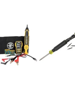Klein Tools VDV500-920 Wire Tracer Tone Generator and Probe Set with RJ45 Port & 32328 Precision Screwdriver, 27-in-1 Multi-Bit Screwdriver, Bits for Apple Product