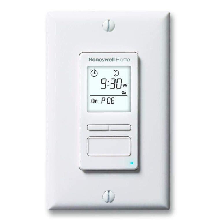 Honeywell Home RTH9600WF Smart Color Thermostat Energy Star Wi-Fi Programmable Touchscreen + RPLS740B 7-Day Programmable Light Switch Timer - Image 3