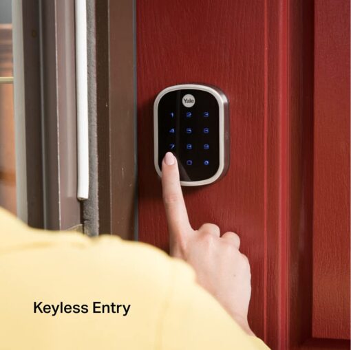 Yale | LiftMaster Smart Lock with Touchscreen Deadbolt - Works with myQ App & Key by Amazon in-Garage Delivery when paired with Smart Garage Hub (sold separately), Oil Rubbed Bronze - Image 6