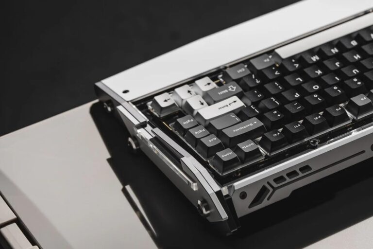 Black Diamond RT Hall Effect Magnetic Gaming Keyboard 75%, 0.04mm Accuracy, 8k Polling Rate, 0.25ms Latency, Leaf Spring Mount Mechanical Feel, Custom Fixed-Wall Magnetic Switch, Shadow Crimson - Image 8