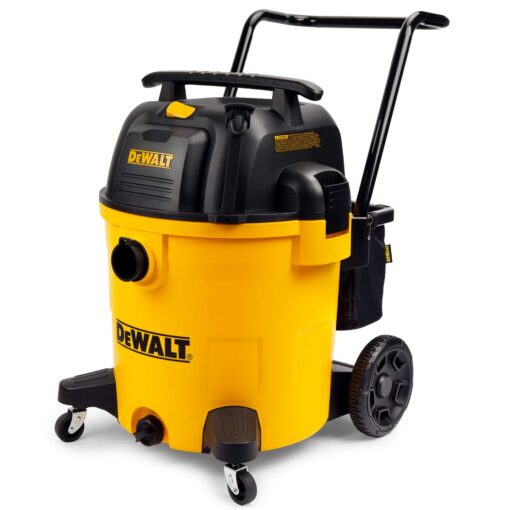 DEWALT DXV16PA 16 Gallon Poly Wet/Dry Vac/Acc, 6.5HP Shop Vacuum Wet/Dry for Jobsite/Workshop, Yellow - Image 7