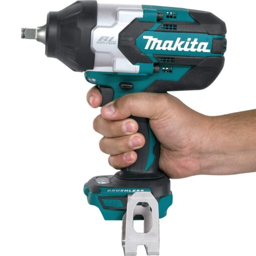 Makita XWT08Z 18V LXT® Lithium-Ion Brushless Cordless High-Torque 1/2" Sq. Drive Impact Wrench, Tool Only - Image 8