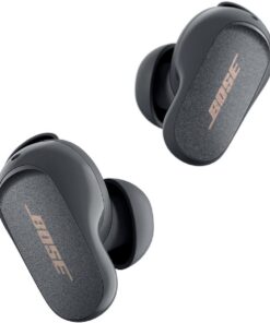 Bose QuietComfort Earbuds II, Wireless, Bluetooth, Proprietary Active Noise Cancelling Technology in-Ear Headphones with Personalized Noise Cancellation & Sound, Eclipse Grey - Limited Edition