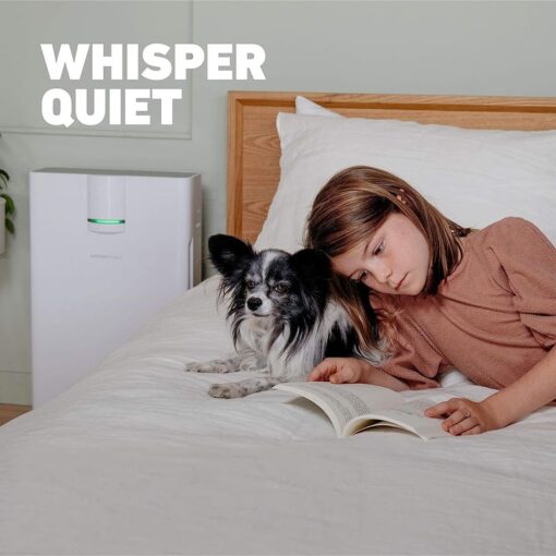 HATHASPACE HSP002 True HEPA Air Purifier for Home, Removes 99.9% of Dust, Smoke, Pet Dander, Odors, VOCs, Covers Up to 1500 Sq. Ft, Quiet Air Cleaner with Smart Sensor for Bedroom & Large Rooms - Image 4