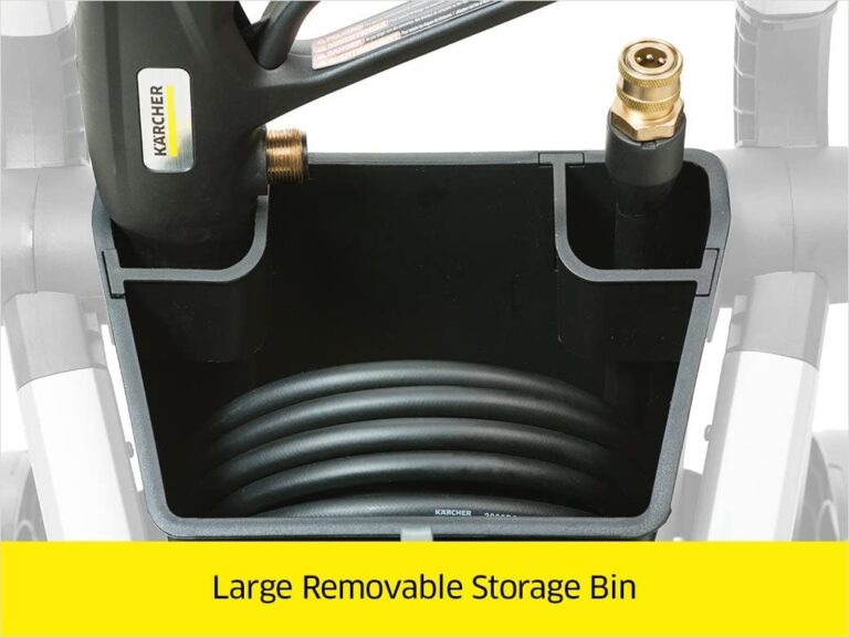 Karcher K1800 1800 PSI 1.3 GPM Electric Power Pressure Washer with Turbo, 15°, & Soap Nozzles - Image 10