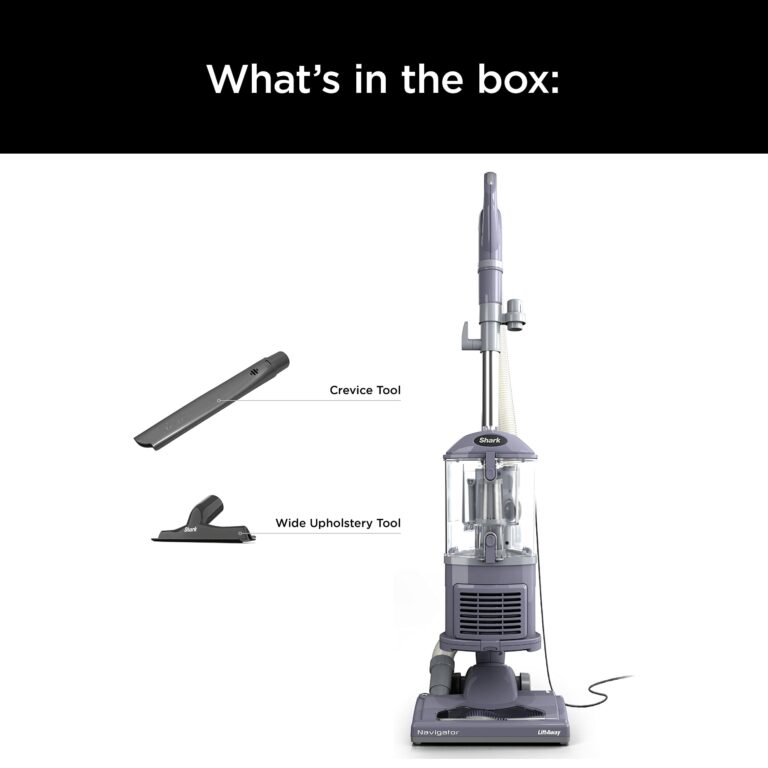 Shark NV352 Navigator Lift Away Upright Vacuum, Hepa Filter, Anti-Allergen Technology, Swivel Steering, Ideal for Carpet, Stairs, & Bare Floors, with Wide Upholstery & Crevice Tools, Lavender - Image 2